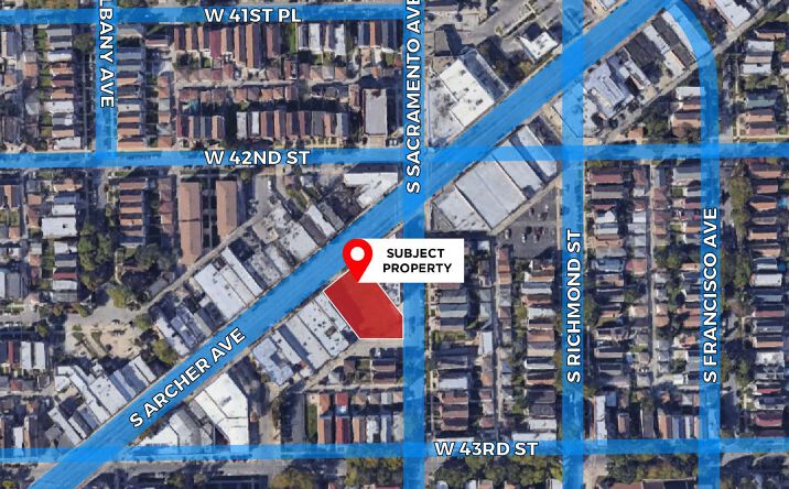 Pictures of Land property located at 4221 S Archer Ave, Chicago, IL 60632 for sales - image #1
