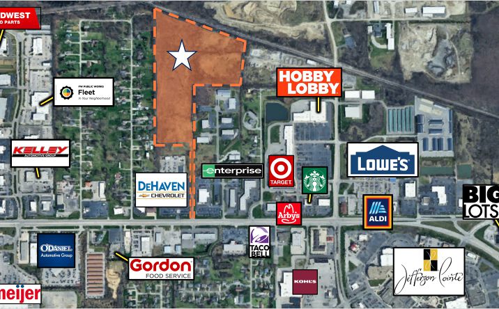 Pictures of Industrial, Land, Retail property located at 5200 Illinois Rd, Fort Wayne, IN 46804 for sales - image #1
