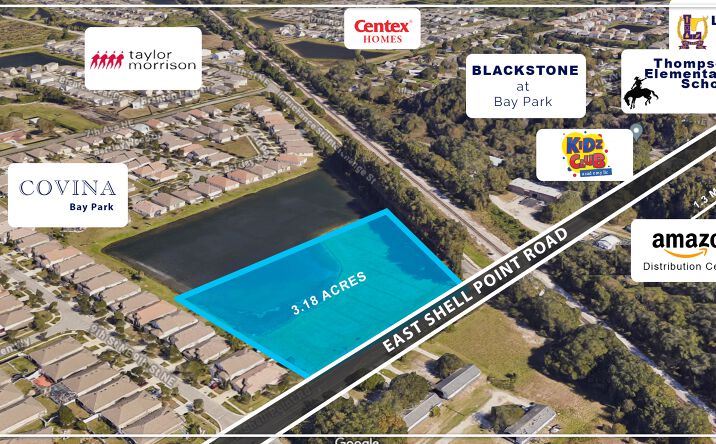 Pictures of Land property located at 962 E Shell Point Rd, Ruskin, FL 33570 for sales - image #1