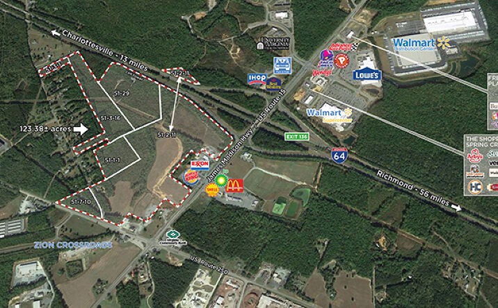Pictures of Land property located at 11518 James Madison Hwy, Gordonsville, VA 22942 for sales - image #1
