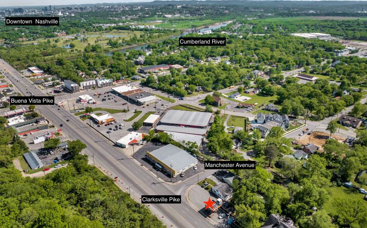 Pictures of Retail, Office, Mixed Use property located at 3405 Clarksville Pike, Nashville, TN 37218 for sales - image #1