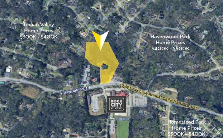 Pictures of Land property located at Valleydale Rd, Birmingham, AL 35244 for sales - image #1