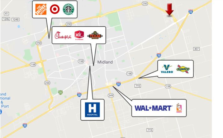 Pictures of Industrial, Mixed Use, Mobile Home Park property located at 5401 County Rd 75, Midland, TX 79707 for sales - image #1
