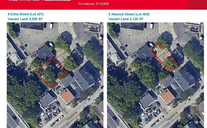 Pictures of Land property located at 9 Edna Stree   (Lot 431), Providence, RI 02909, 5 Atwood Street Providence  (Lot 405), Providence, RI 02909 for sales - image #1