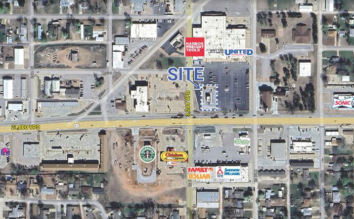 Pictures of Retail property located at 2132 Oklahoma Ave, Woodward, OK 73801 for sales - image #1