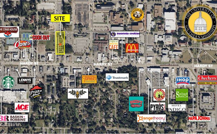Pictures of Multifamily property located at 119 N 35th Ave, Hattiesburg, MS 39401 for sales - image #1