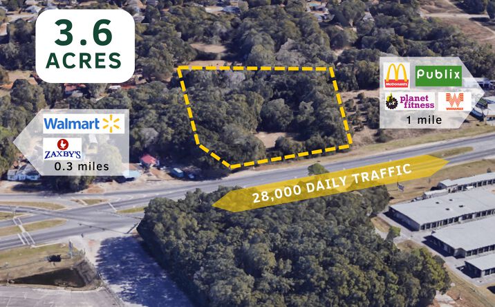 Pictures of Mixed Use, Land property located at 6600 Mobile Hwy, Pensacola, FL 32526 for sales - image #1