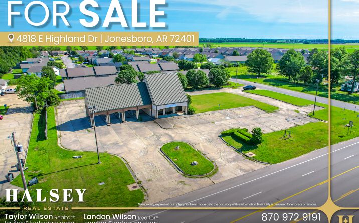 Pictures of Office, Retail property located at 4818 E Highland Dr, Jonesboro, AR 72401 for sales - image #1