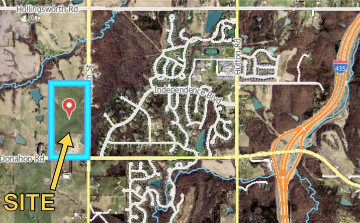 Pictures of Land property located at 11600 Donahoo Road, Kansas City, KS 66109 for sales - image #1
