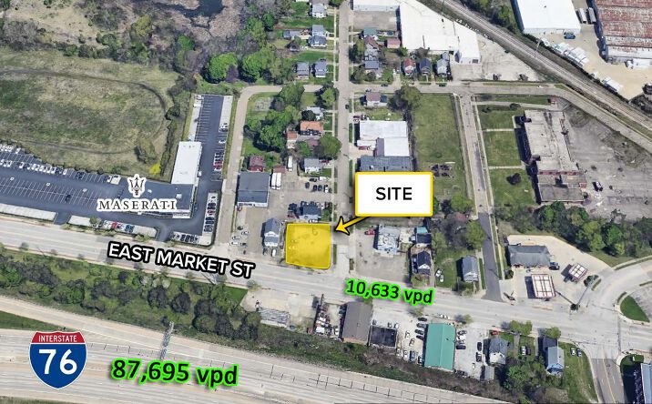 Pictures of Land property located at 1519 E Market St, Akron, OH 44305 for sales - image #1