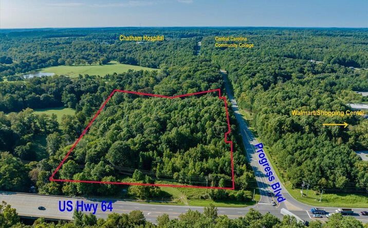Pictures of Land property located at US-64, Siler City, NC 27344 for sales - image #1