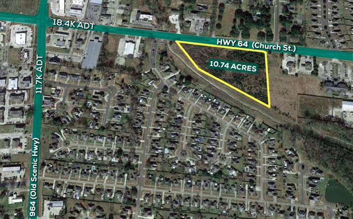 Pictures of Land property located at Church St, Zachary, LA 70791 for sales - image #1