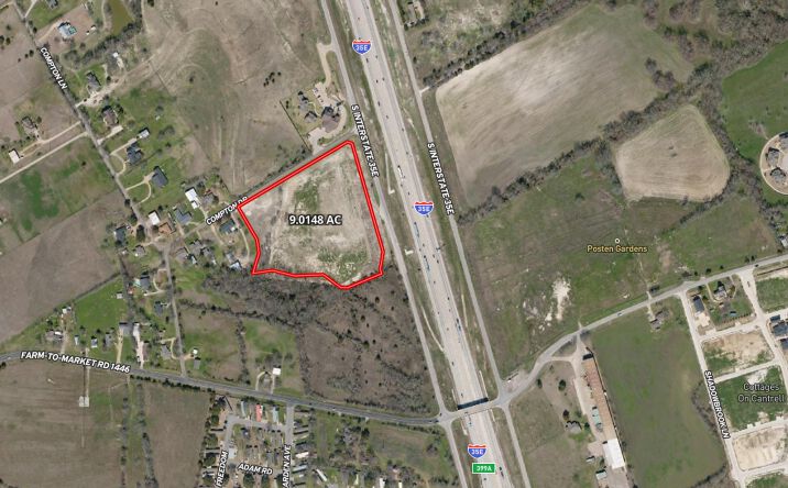 Pictures of Land property located at SWQ I-35 & Compton Dr, Waxahachie, TX 75167 for sales - image #1