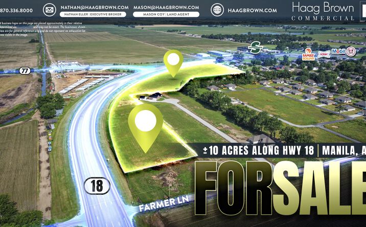 Pictures of Land property located at Highway 18 & 77, Manila, Manila, AR 72442 for sales - image #1