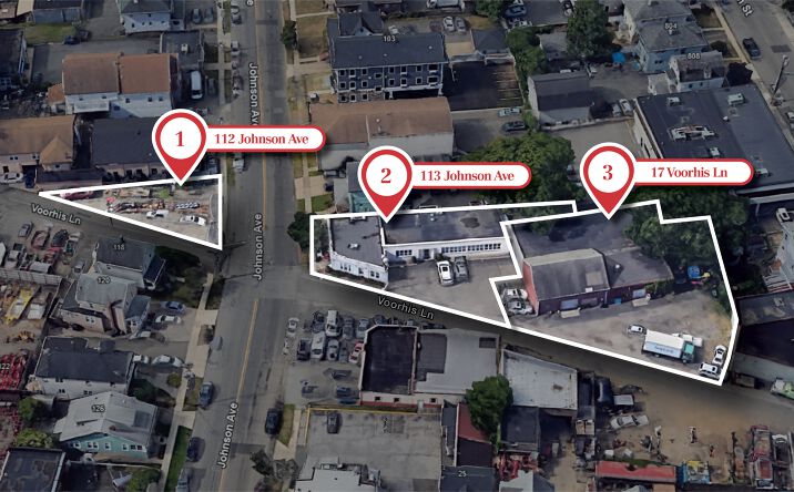 Pictures of Industrial property located at 112-113 Johnson Avenue and 17 Voorhis Lane, Hackensack, NJ 07601 for sales - image #1