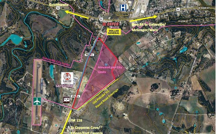 Pictures of Land, Mobile Home Park, Self Storage property located at 201 S FM 116, Gatesville, TX 76528 for sales - image #1