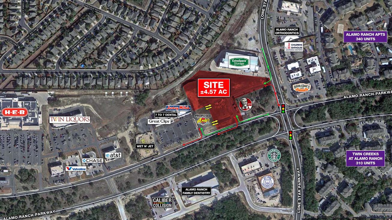 Alamo Ranch Map Alamo Ranch Pkwy, San Antonio, TX 78523 | Crexi.com