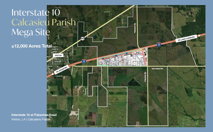 Pictures of Industrial, Land property located at Interstate 10, Vinton, LA 70668 for sales - image #1