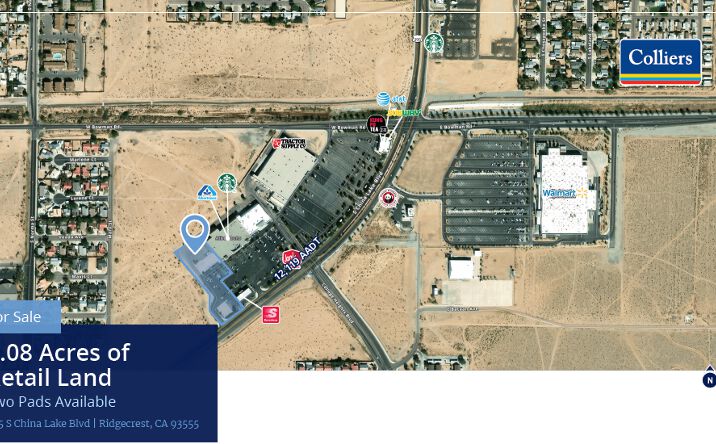 Pictures of Retail property located at 935 S China Lake Blvd, Ridgecrest, CA 93555 for sales - image #1