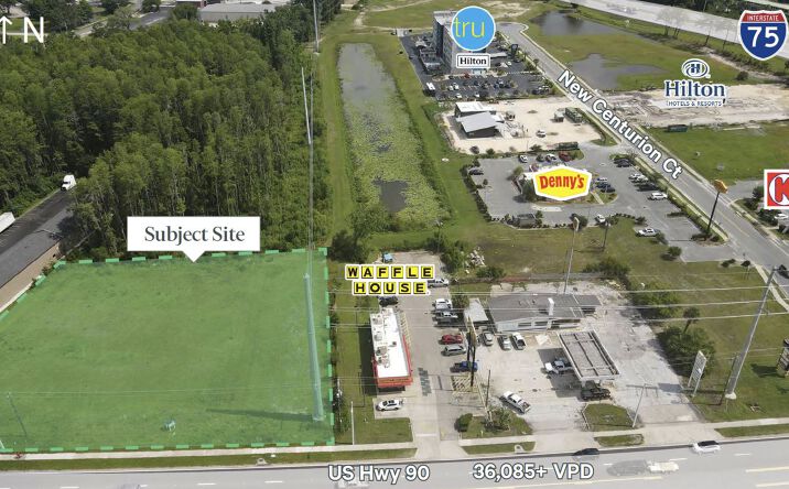 Pictures of Land property located at Highway 90 & I-75, Lake City, FL 32055 for sales - image #1