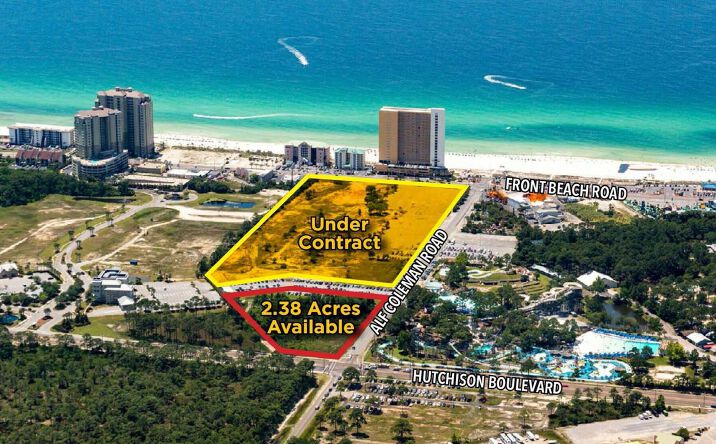 Pictures of Land property located at Corner of Hutchison Blvd. & Alf Coleman Rd, Panama City Beach, FL 32413 for sales - image #1