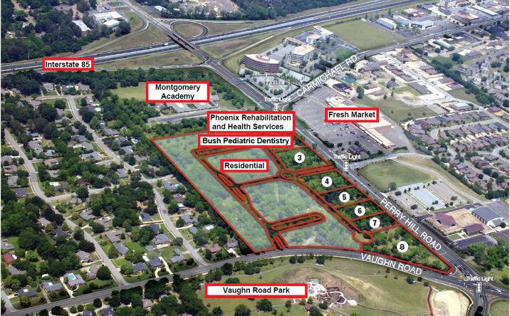 Pictures of Land property located at 1775 Windsor Hill Ct, Montgomery, AL 36106 for sales - image #1