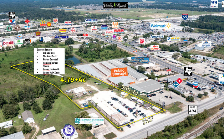 Pictures of Industrial, Land, Mixed Use, Office, Retail property located at 23874 Loop 494, Porter, TX 77365 for sales - image #1