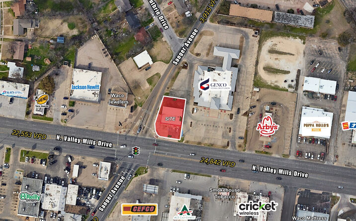 Pictures of Land, Mixed Use, Office, Retail property located at 737 N Valley Mills Dr, Waco, TX 76710 for sales - image #1