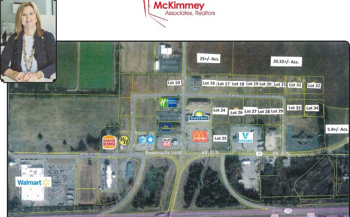 Pictures of Land, Industrial property located at Lot 33 J F Blvd, Lonoke, AR 72086 for sales - image #1