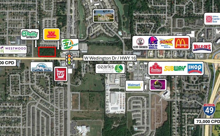 Pictures of Land property located at West Wedington Dr, Fayetteville, AR 72704 for sales - image #1