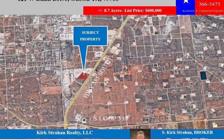 Pictures of Land property located at 121 W Baiza Dr, Odessa, TX 79766 for sales - image #1