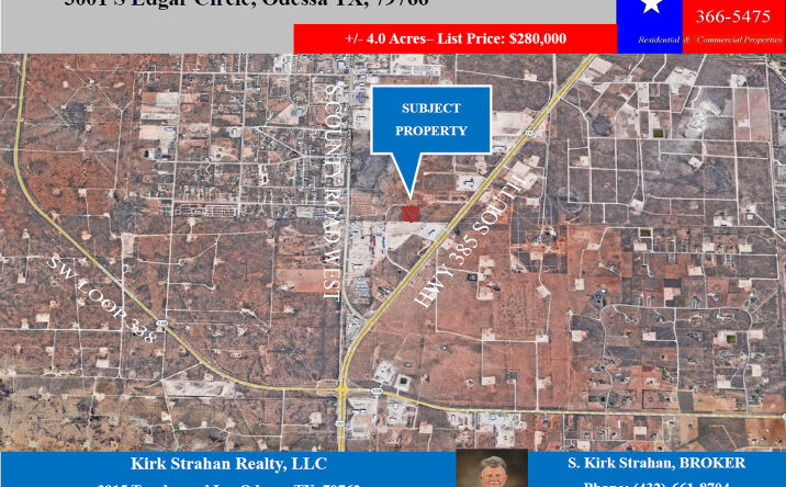 Pictures of Land property located at 3001 S Edgar Cir, Odessa, TX 79766 for sales - image #1