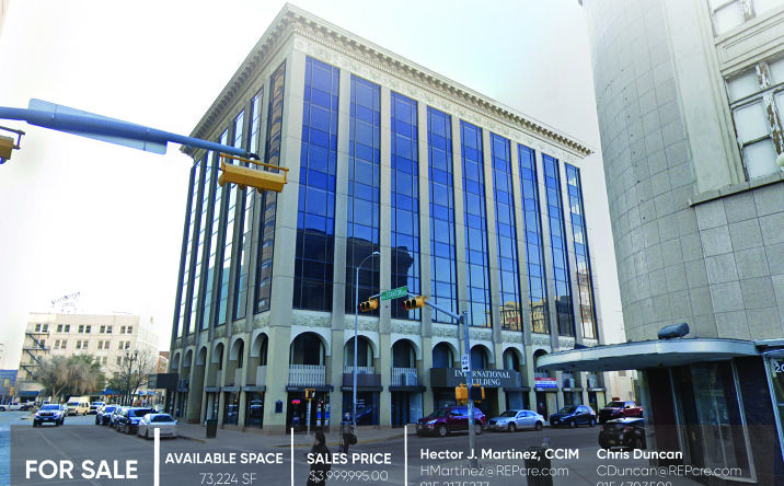 Pictures of Office, Retail property located at 119 N Stanton St, El Paso, TX 79901 for sales - image #1
