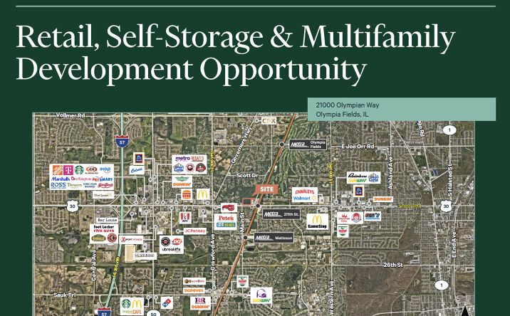 Pictures of Multifamily, Self Storage property located at 21000 Olympian Way, Olympia Fields, IL 60461 for sales - image #1