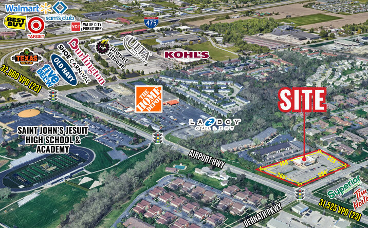 Pictures of Retail property located at 1334 Bernath, Toledo, OH 43615 for sales - image #1