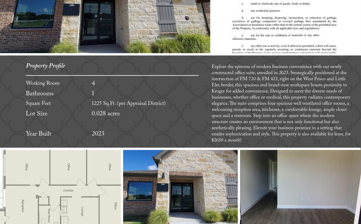 image of property at 2601 PKWY #1602-B Little Elm TX 75068