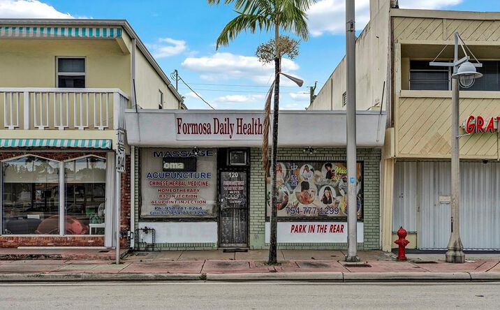 Pictures of Office property located at 120 S Federal Highway, Pompano Beach, FL 33062 for sales - image #1