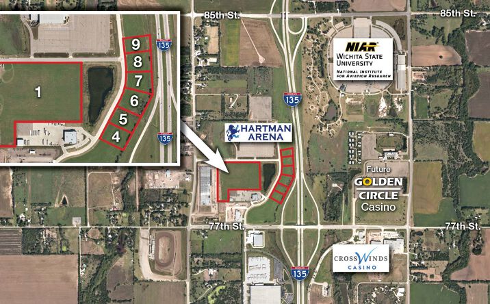 Pictures of Land property located at 7974 N Hartman Arena Dr, Park City, KS 67147 for sales - image #1