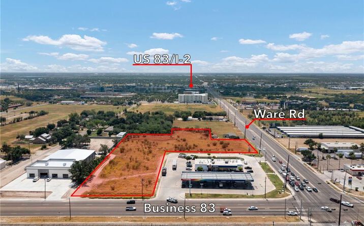 Pictures of Land property located at 3517 US Highway Business 83, McAllen, TX 78501 for sales - image #1