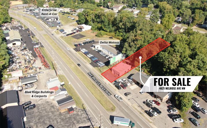 Pictures of Industrial, Mixed Use property located at 4621 Melrose Ave NW, Roanoke, VA 24017 for sales - image #1