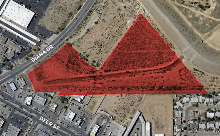 Pictures of Land property located at 9499 Diana Dr, El Paso, TX 79924 for sales - image #1