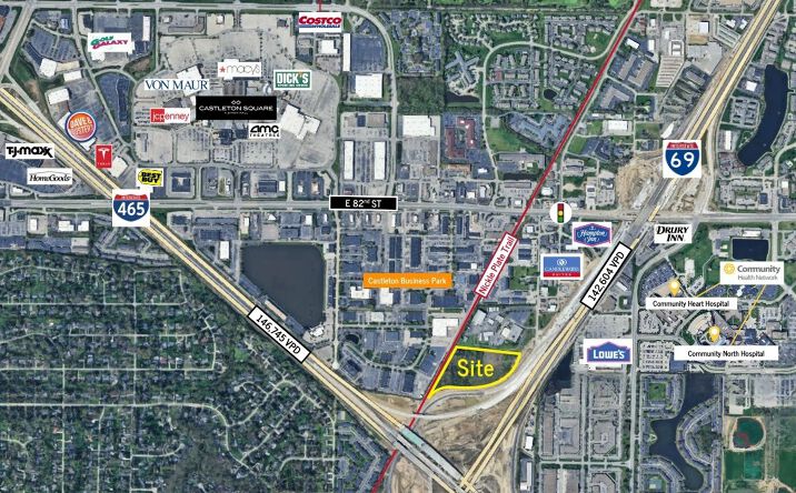 Pictures of Land property located at 7930 Castleton Rd, Indianapolis, IN 46250 for sales - image #1