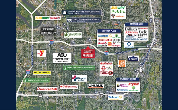 Pictures of Retail property located at 1425 Ann St, Montgomery, AL 36106 for sales - image #1