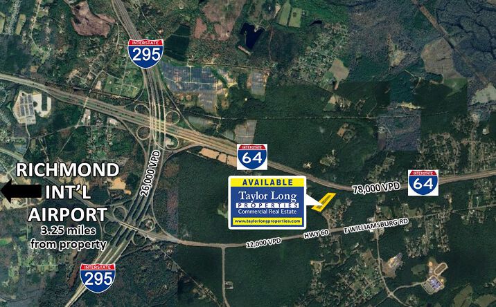 Pictures of Industrial, Land property located at 3820 Old Williamsburg Rd, Sandston, VA 23150 for sales - image #1