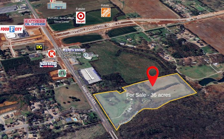 Pictures of Land property located at 11127 Hwy 231/431 N, Meridianville, AL 35759 for sales - image #1