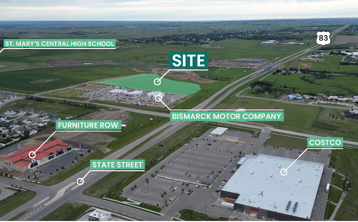 Pictures of Land property located at 5900 Yukon Dr, Bismarck, ND 58503 for sales - image #1