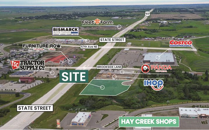 Pictures of Land property located at 1213 Brookside Ln, Bismarck, ND 58503 for sales - image #1