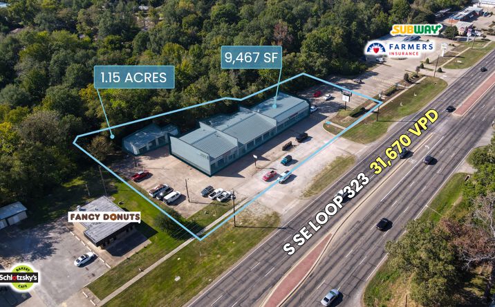 Pictures of Retail property located at 2019 S SE Loop 323, Tyler, TX 75701 for sales - image #1