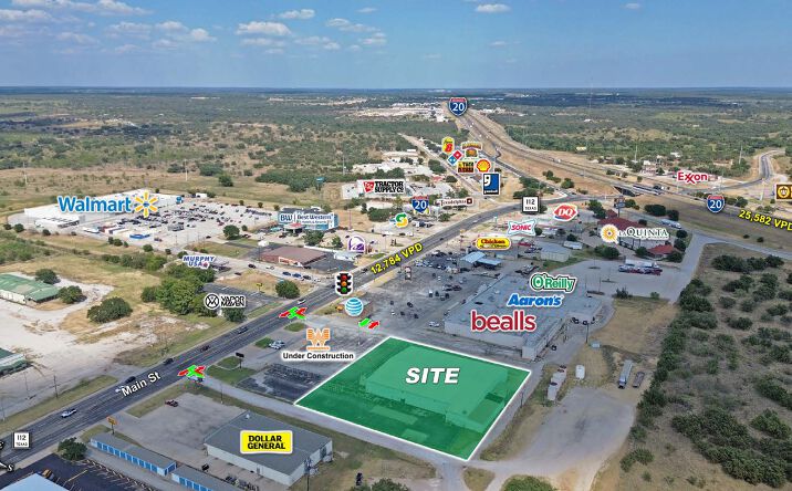 Pictures of Retail, Industrial property located at 1401 E Main St, Eastland, TX 76448 for sales - image #1