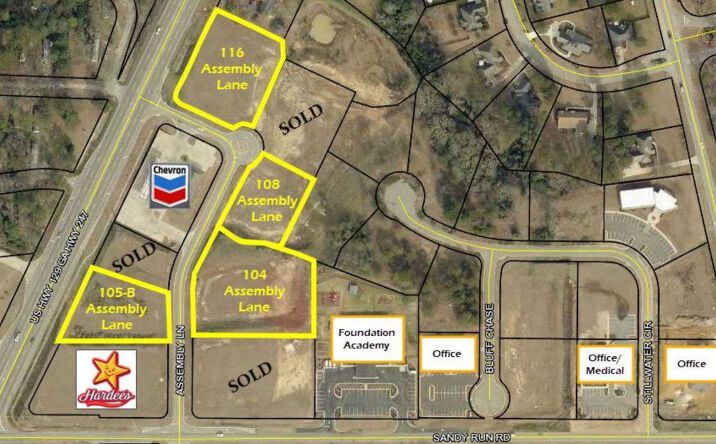 Pictures of Land, Retail property located at 116 Sandy Pointe Drive, Bonaire, GA 31005 for sales - image #1